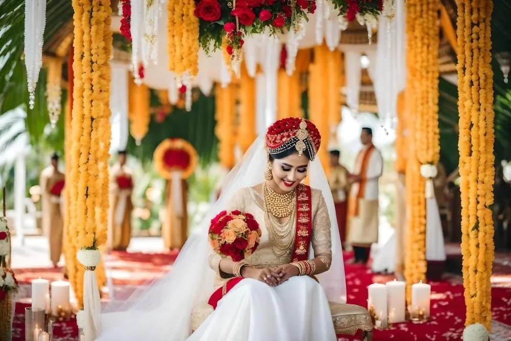 Indian wedding decor and styling in the UAE
