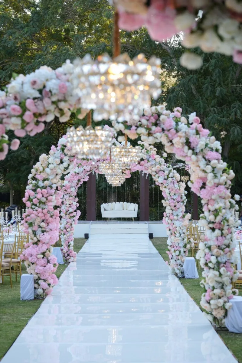Couple on their wedding day in the UAE